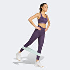 adidas Optime Essentials No Front Rise Seam 7-8 Kadın Mor Antrenman Taytı