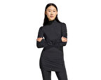 adidas Ruched Ls Top Kadın Günlük Tişört JW2813 Siyah