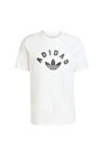 adidas Erkek  Beyaz  T-shirt GRAPHIC REG SS JV7752