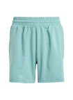 adidas Elastik Bel Normal Turkuaz Erkek Çocuk Şort JX8208 B CLUB 3S SHORT