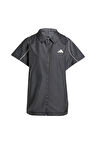 adidas  Kadın Siyah  Polo T-shirt W STADIUM COVER JL6889