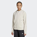 adidas JX7318 D4T FZ HOODIE Kadın Sweatshirt