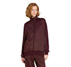 KS7788-K adidas Lurex Fb Tt Kadın Ceket Bordo