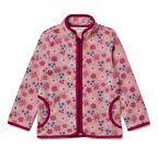 Çocuk Polar Mont, Çiçekli, Tamamı Baskılı