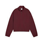 Puma Her Woven Half-Zip Crew Kadın Yetişkin Sweatshirt