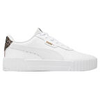 Puma Carina 3.0 Animal Flair 402642 01 Beyaz Unisex Sneakers
