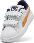 Puma Smash 3.0 Playdate V Ps Çocuk Spor Ayakkabı BEYAZ