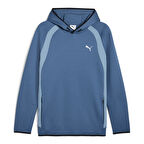 Evostripe Hoodie Dk Erkek Mavi Günlük Stil Sweatshirt 68823080