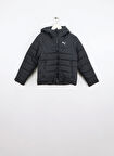Puma Siyah Kız Çocuk Mont 68522601-ESS Hooded Padded Jacket P