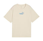 688077-87 Puma Ess Nature 2.0 Relaxed Tee Kadın T-Shirt Krem