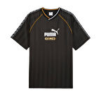 632563-01 Puma Kıng Relaxed Football Jersey T-Shirt Siyah