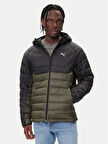 PUMA Packlite Hooded Down Jacket 68522170 Yeşil- Siyah