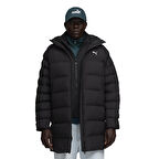 Mono Hooded Erkek Siyah Günlük Stil Mont 68836601