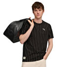 688220-01 Puma Class Striped Tee Erkek T-Shirt