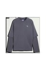 SELECT Essentials Longsleeve Gri Erkek Sweatshirt