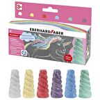 Unicorn Sokak İşaretleme Tebeşiri 6 Renk