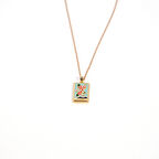 Çelik Kolye Balık Burcu Kolyesi - K-133