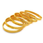 İmitasyon Başak Burma Bilezik 6 Adet BSET-103