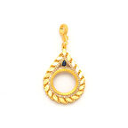 Çeyrek Altın Çerçeveli Kolye Ucu Altın Kaplama TGR-679