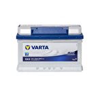 Varta Akü 12V 72 Ah Amper E43 (Ford-Opel Alçak Tip)