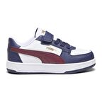 Puma 393839 Caven 2.0 Ac+Ps Spor Ayakkabı Beyaz-Bordo