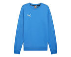 Puma Teamgoal Casuals Crew Neck S Erkek Futbol Sweatshirts 65859202 Mavi