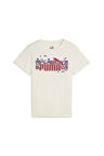 ESS+ SUMMER CAMP Çocuk Ekru Tişört 67927387