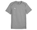 Puma Teamfinal Casuals Tee Erkek Futbol Tişörtü 65854433 Mavi
