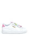 Puma Beyaz Kız Çocuk Yürüyüş Ayakkabısı 39728601-Puma Smash 3.0 Badges V PS