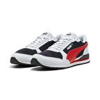 Puma ST Runner v3 Mesh Unisex  Siyah / Kırmızı Sneaker