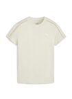 Puma 67788387 HER Tee Beyaz Kadın Bisiklet Yaka Regular Fit T-Shirt