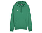 Puma Teamgoal Casuals Hoody Erkek Futbol Antrenman Sweatshirts 65861805 Yeşil