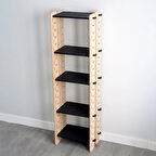 soketahşap Selvi Ahşap Raf (AYARLANABİLİR RAF SİSTEMİ) (VİDASIZ GEÇMELİ SİSTEM)