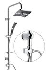 Vilas Florida Fonksiyonlu Pirinç Ağır Borulu Robot Tepe Duş Seti