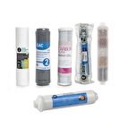 Sulook Açık Kasa Su Arıtma Cihazlarına Uyumlu 6'lı Filtre Seti 10 Aşamalı Lg Membranlı