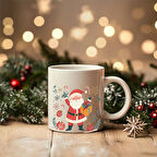 Santa's Tale Noel Baba Baskılı Kupa Bardak