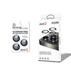 Apple iPhone 17 Pro Uyumlu Premium Safir Parmak İzi Bırakmayan Anti-Reflective CL-12 Kamera Lens Koruyucu