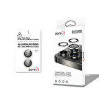 Apple iPhone 17 Uyumlu Premium Safir Parmak İzi Bırakmayan Anti-Reflective CL-12 Kamera Lens Koruyucu