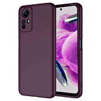 Xiaomi Redmi Note 12S Uyumlu Kılıf İç Yüzeyi Kadife Lansman Kapak