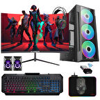 Xaser Xsr1183 Ryzen 5 5500 16GB Ram 256GB M.2 NVMe SSD 4GB GT740 23.8" 100Hz Curved Oyuncu Bilgisayarı