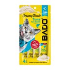 4 ADET Bado Creamy Treats Ton Balıklı Krema Kedi Ödülü 4x15 Gr