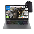 Lenovo LOQ i7-14700HX 48-GBDDR5 2 TBSSD RTX5070 (8GB-115W-GDDR7) 17.3" FHD 165Hz Windows 11 Home + HMF Sırt Çantası 83JH006HTRHMF39