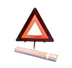Ur073 Üçgen Reflektör Metal Ayaklı – Plastik Kutulu / Fosforlu
