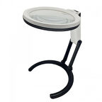 -2x5x120mm   10 Ledli  Masaüstü Büyüteç ( Lisinya )