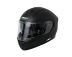 Sway SW 917 DOUBLE VİZOR PINLOCK READY MAT BLACK KASK