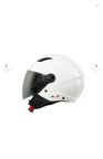 Sway SW 765 Güneş Vizörlü Yarım Motosiklet Kaskı BEYAZ