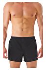 The DON Poplin Erkek Boxer Siyah