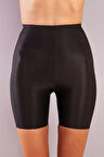 Golshan Girdle  Hight Waist Micro Short Corset, Siyah Toparlayıcı Normal Bel  Korse