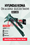 Hyundai Kona 2 Bosch Aerotwin Ön Ve Arka Silecek Takımı Nis. 2023-2025