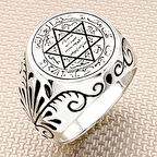 925 Ayar Mührü Süleyman Gümüş Erkek Yüzük